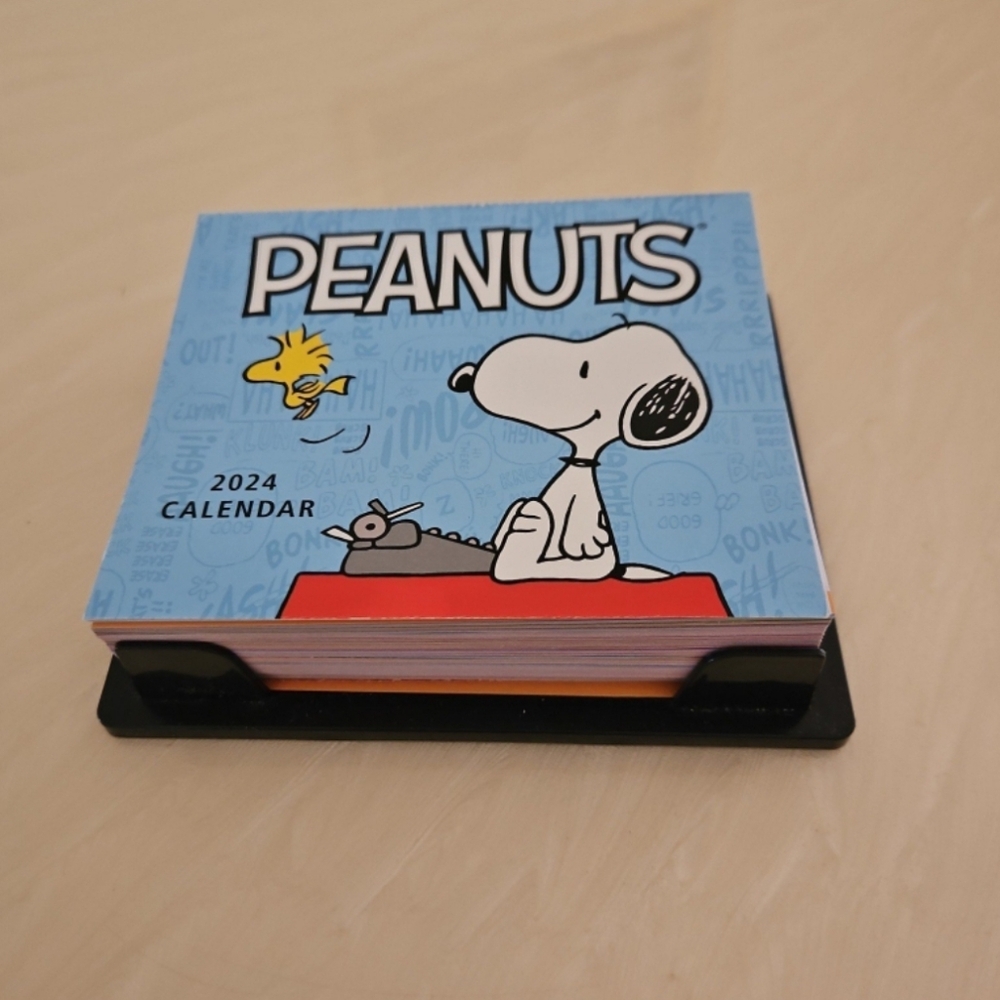 Peanuts Snoopy & Friends 2024 Day-to-Day calendar w/ daily comics